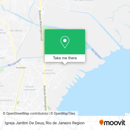 Igreja Jardim De Deus map