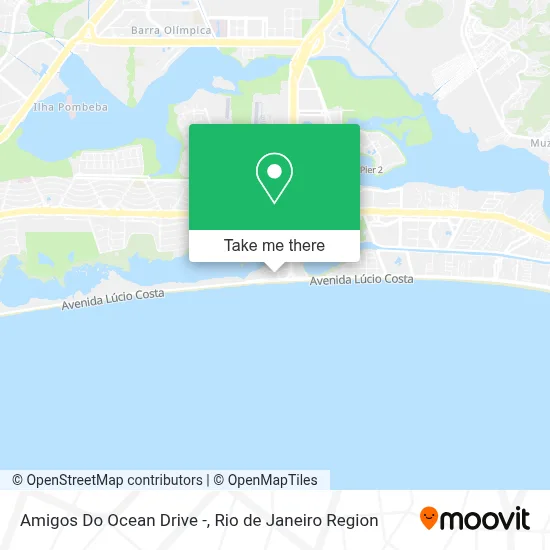 Amigos Do Ocean Drive - map