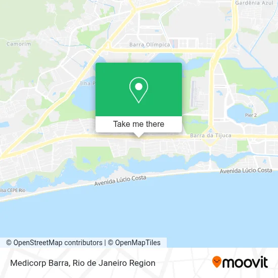 Medicorp Barra map