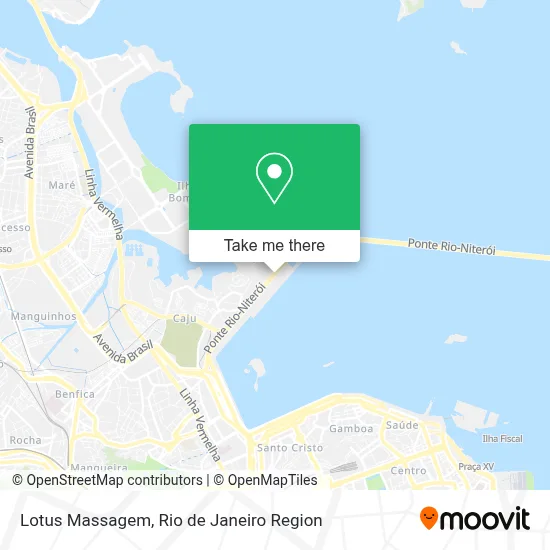 Lotus Massagem map