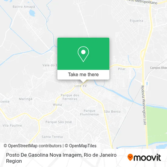 Posto De Gasolina Nova Imagem map