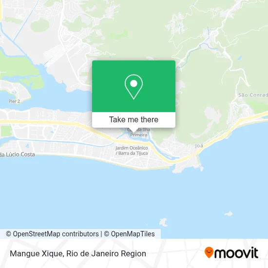Mangue Xique map