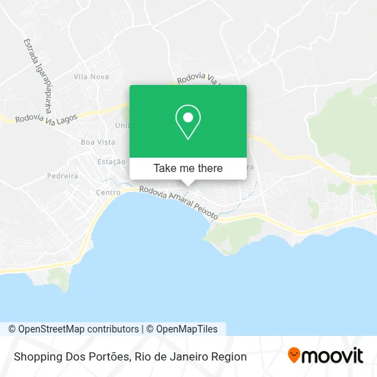 Shopping Dos Portões map