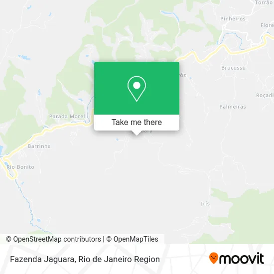 Fazenda Jaguara map