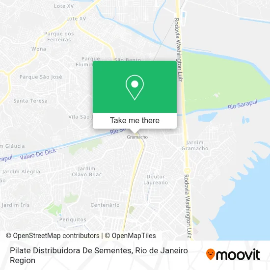 Pilate Distribuidora De Sementes map