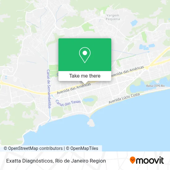 Exatta Diagnósticos map