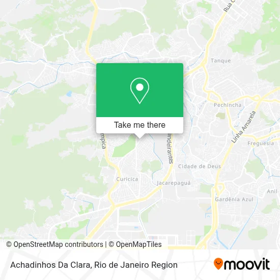Achadinhos Da Clara map