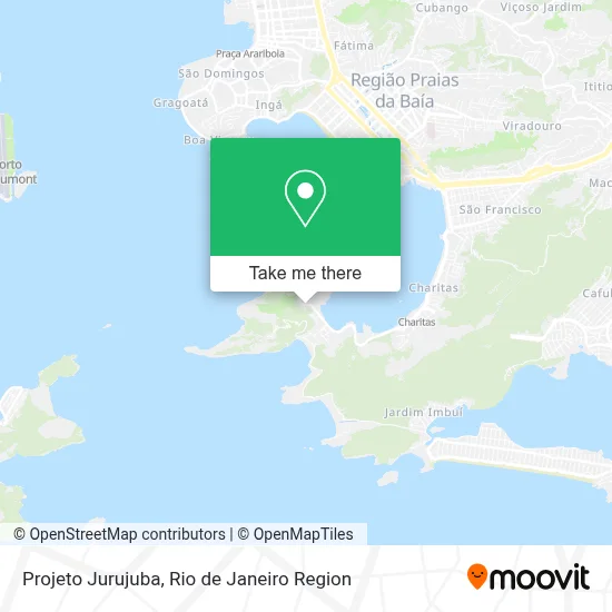 Projeto Jurujuba map