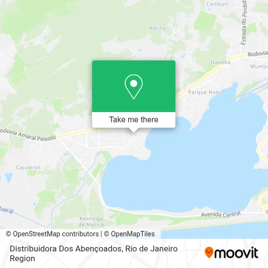Distribuidora Dos Abençoados map