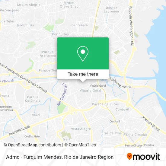 Admc - Furquim Mendes map