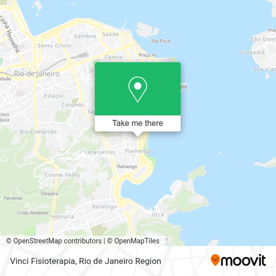 Vinci Fisioterapia map