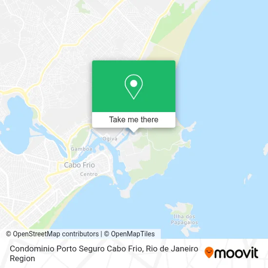 Condominio Porto Seguro Cabo Frio map