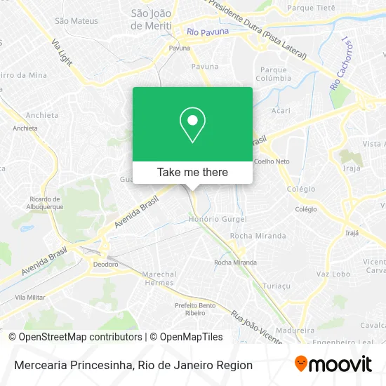 Mercearia Princesinha map