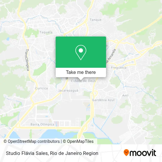 Studio Flávia Sales map