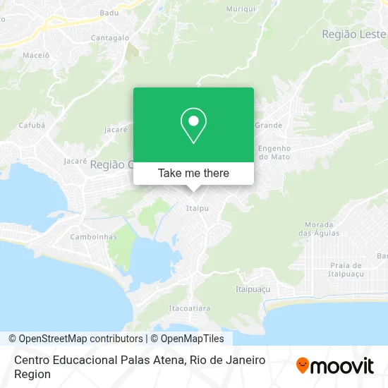 Centro Educacional Palas Atena map