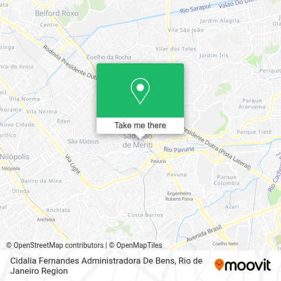 Cidalia Fernandes Administradora De Bens map