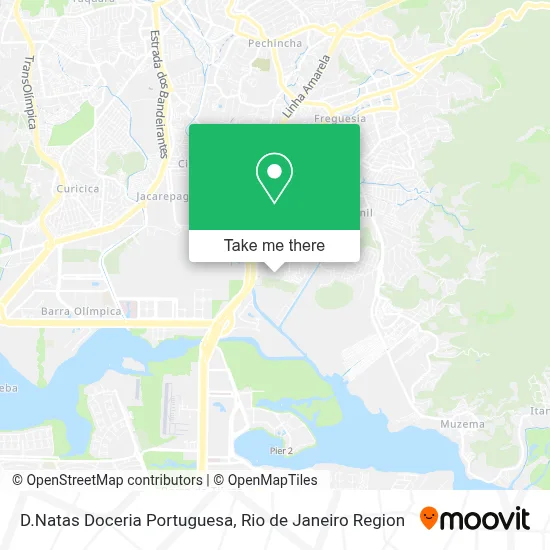 D.Natas Doceria Portuguesa map