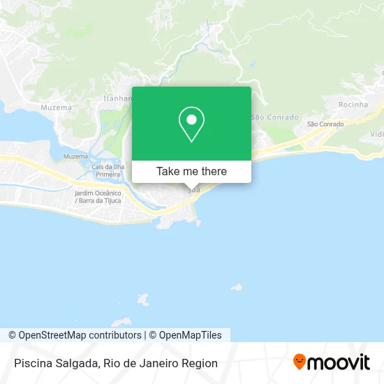 Piscina Salgada map