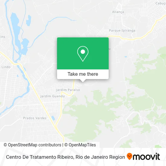 Centro De Tratamento Ribeiro map