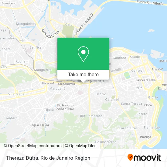Thereza Dutra map