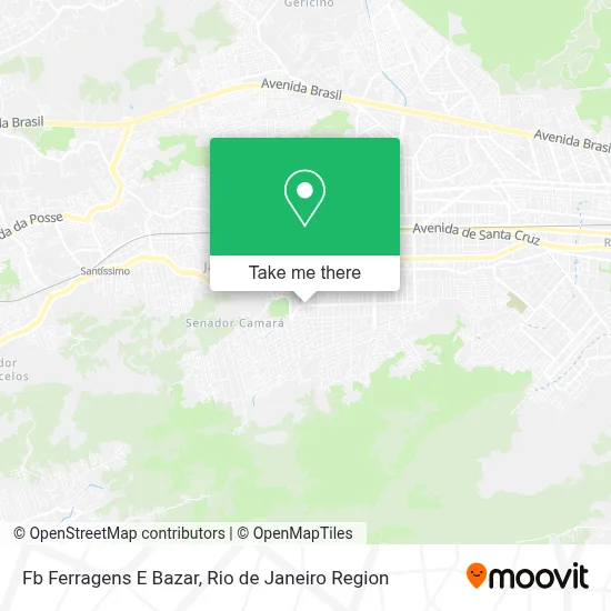 Fb Ferragens E Bazar map