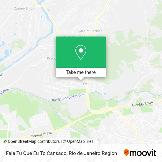 Fala Tu Que Eu To Cansado map
