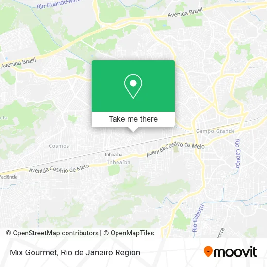 Mix Gourmet map