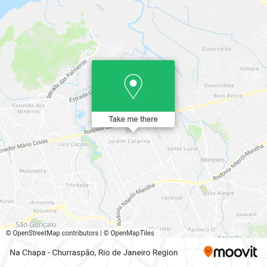 Na Chapa - Churraspão map