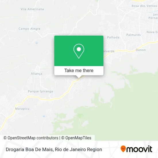 Drogaria Boa De Mais map
