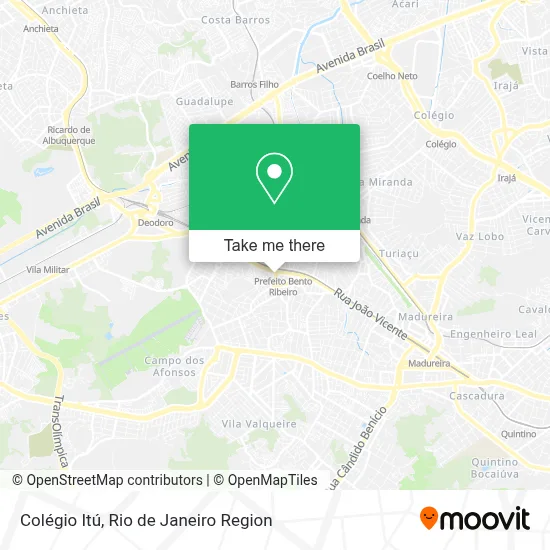 Colégio Itú map