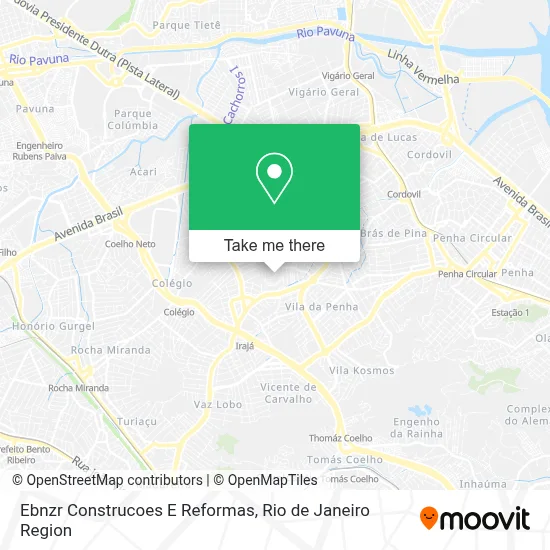 Ebnzr Construcoes E Reformas map