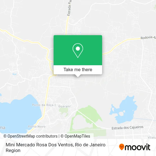 Mini Mercado Rosa Dos Ventos map