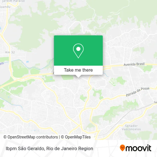 Ibpm São Geraldo map