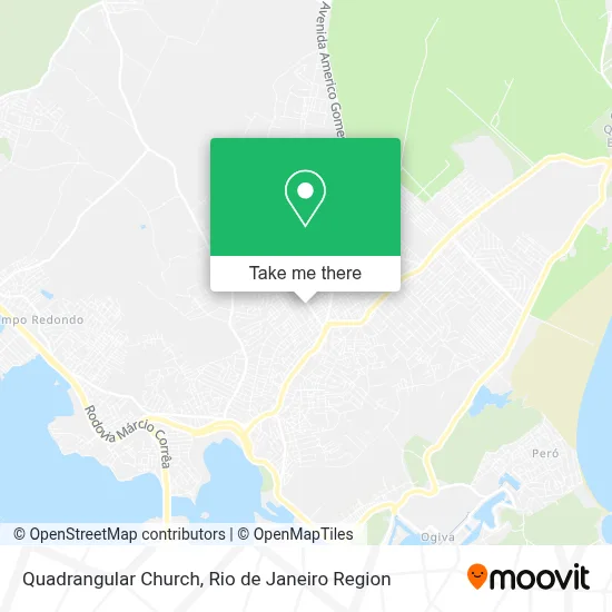 Quadrangular Church map