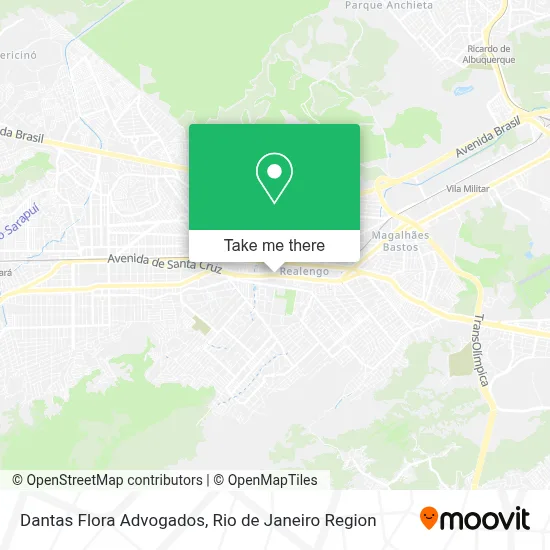 Dantas Flora Advogados map