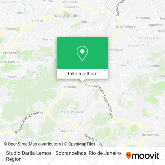 Studio Darlla Lemos - Sobrancelhas map