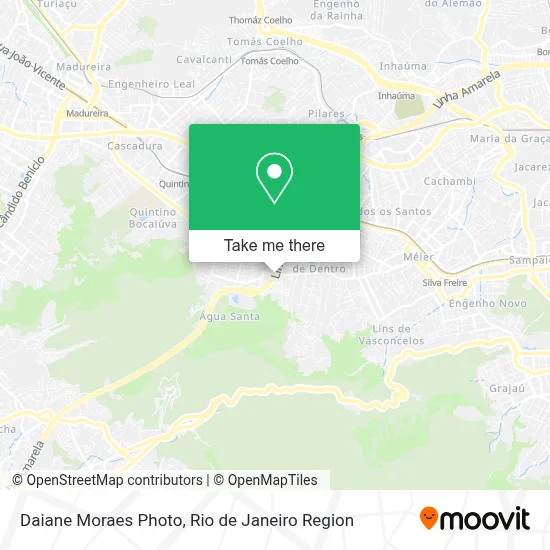 Daiane Moraes Photo map