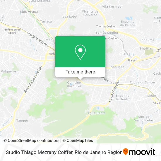 Studio Thiago Mezrahy Coiffer map