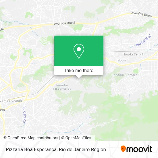 Pizzaria Boa Esperança map