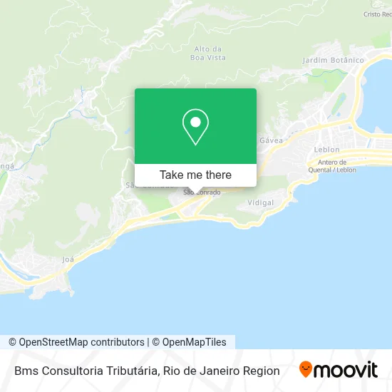 Bms Consultoria Tributária map