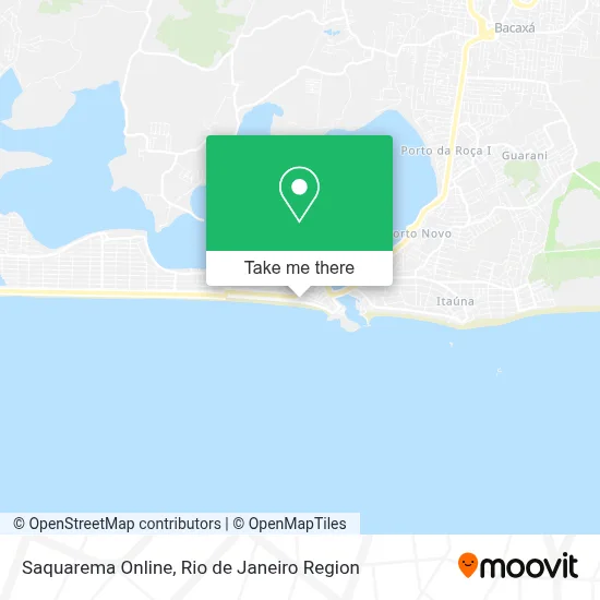 Saquarema Online map