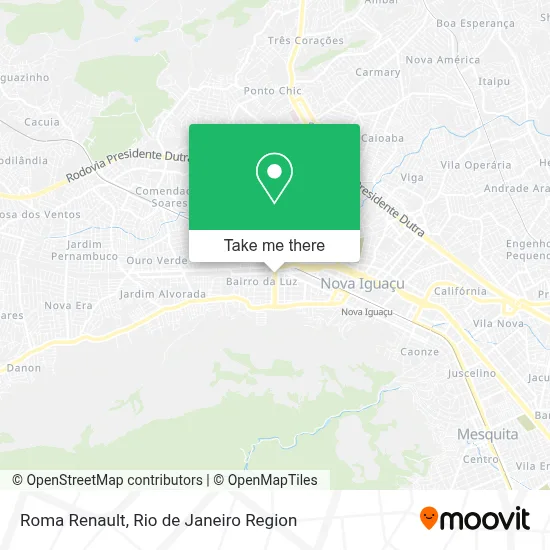 Roma Renault map