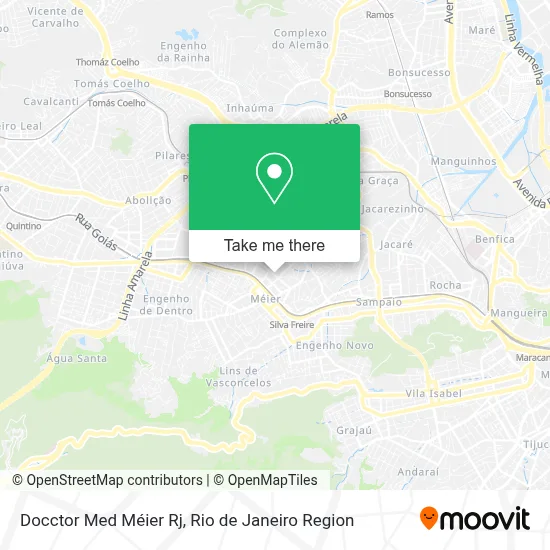 Docctor Med Méier Rj map