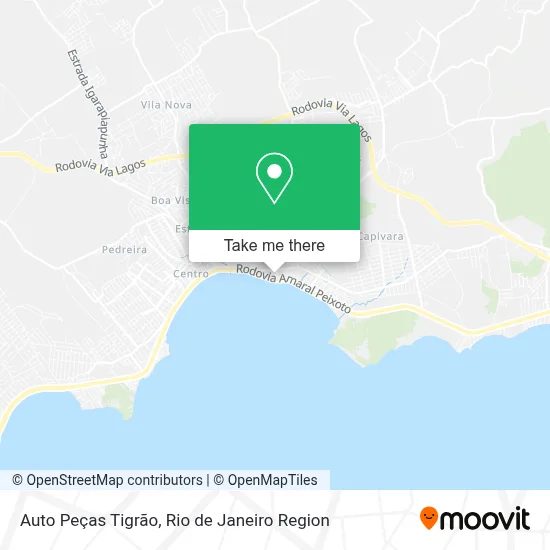 Auto Peças Tigrão map
