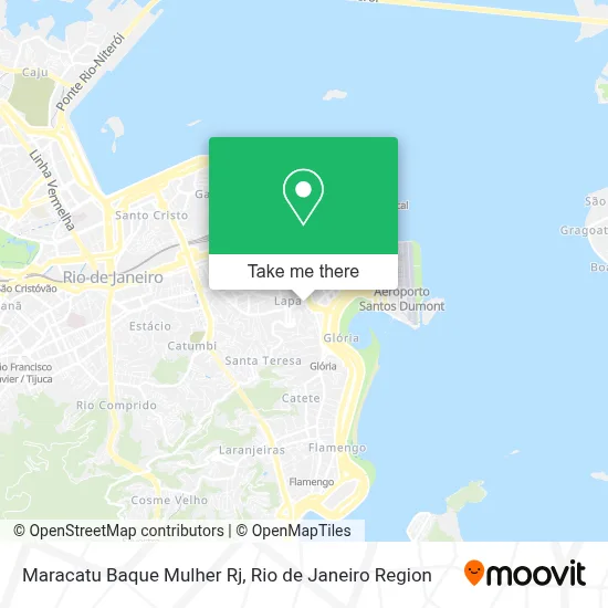 Maracatu Baque Mulher Rj map