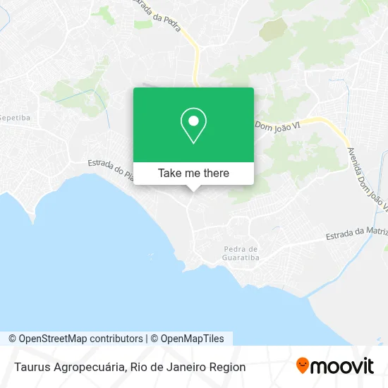 Taurus Agropecuária map