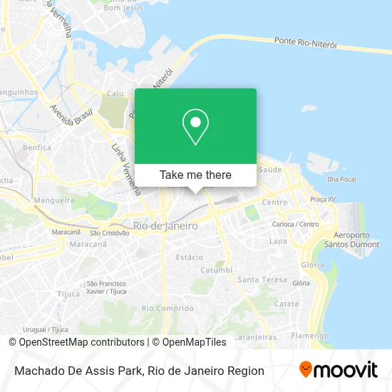 Machado De Assis Park map