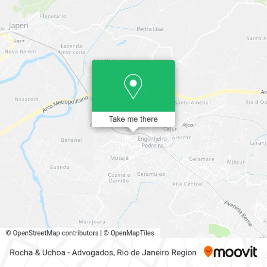 Rocha & Uchoa - Advogados map