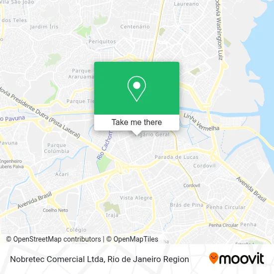 Nobretec Comercial Ltda map