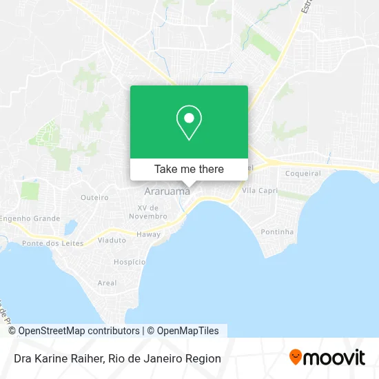 Dra Karine Raiher map
